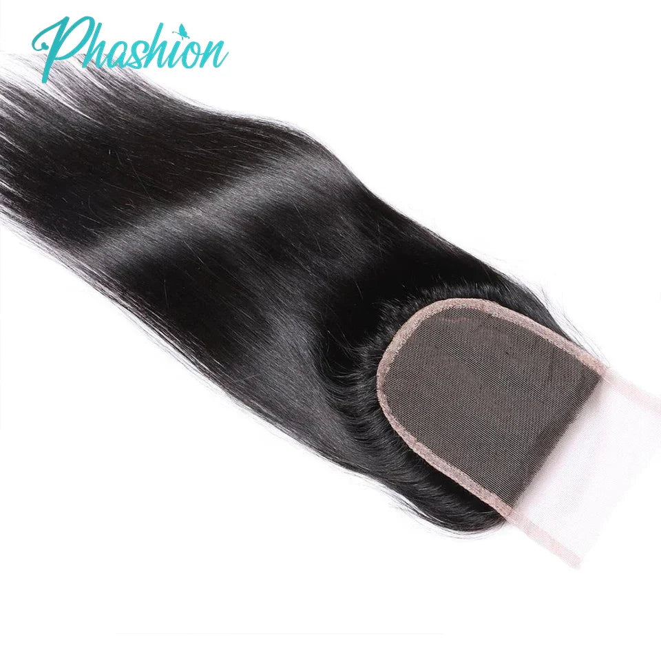 Phashion 13X4 Lace Frontal Straight Hair Closure